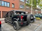 Hummer H2 6.0lpi pickup, Auto's, Hummer, Automaat, Zwart, Zwart, Leder