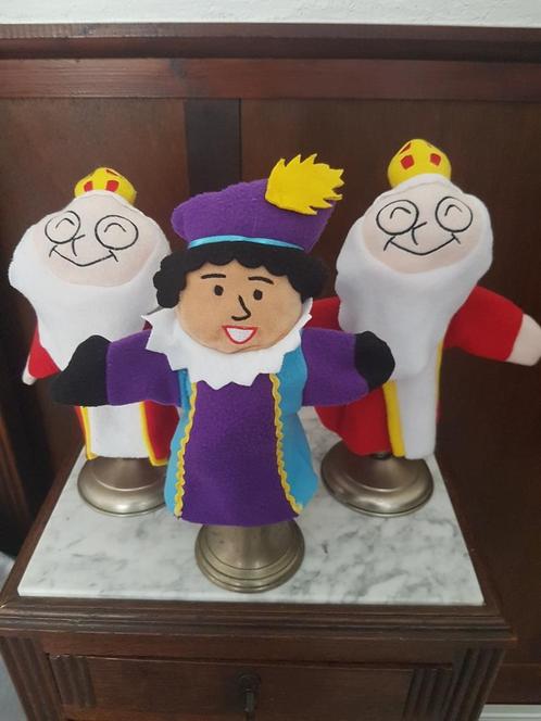 Sinterklaas handpoppen en Piet handpop, Diversen, Sinterklaas, Zo goed als nieuw, Ophalen of Verzenden