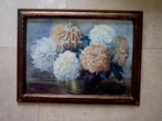 Chrysanthèmes en pot - Elisabeth Dandelot 1898-1995 (françai, Antiquités & Art, Enlèvement ou Envoi