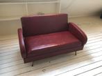 Vintage 2-zitsbank, Huis en Inrichting, Slaapkamer | Slaapbanken, Ophalen, Gebruikt, 70 cm of minder, Tweepersoons
