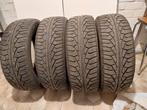 4 pneus hiver - 195 / 55 R16, Auto-onderdelen, Banden en Velgen, Ophalen, Winterbanden, Band(en)