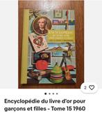 Encyclopédie du livre d'or année 1960, Livres, Encyclopédies, Enlèvement ou Envoi, Comme neuf, Général