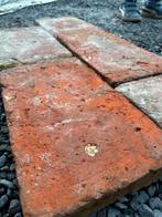 Antieke rechthoekige terracotta tegels Woor info BELLEN, Bricolage & Construction, Enlèvement, Comme neuf
