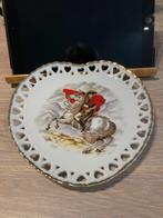 Prachtige  porseleinen sierbord van Napoleon Bonaparte,, Antiek en Kunst, Ophalen of Verzenden