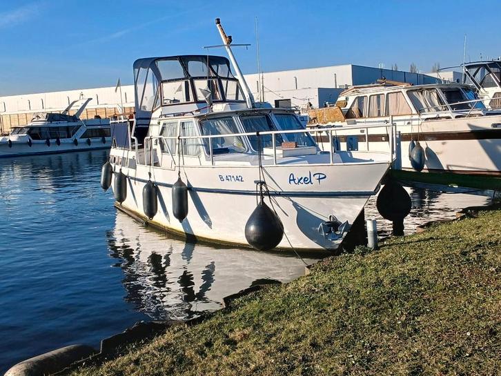 Beachcraft motorjacht, Watersport en Boten, Motorboten en Motorjachten, Staal, Elektrisch, Ophalen