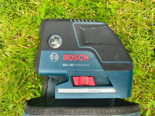 Bosch GCL 25 professional Kruis lijnlaser, Doe-het-zelf en Bouw, Meetapparatuur, Zo goed als nieuw, Overige meters, Ophalen