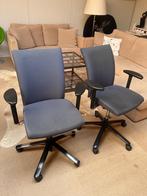 2 bureaustoelen, Ophalen, Gebruikt, Grijs, Bureaustoel