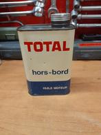 oude lege oliekan totaal buitenboord 1 liter, Verzamelen, Verzenden, Gebruikt, Overige typen