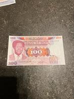 Uganda 100 shillings 1985 AUNC, Postzegels en Munten, Bankbiljetten | Afrika, Ophalen of Verzenden