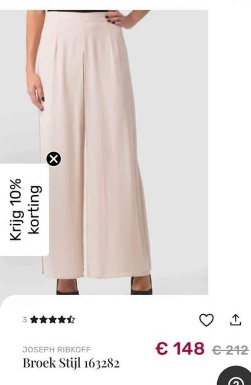 Joseph Ribkoff, voile broek, gevoerd, 42/44, Kleding | Dames, Broeken en Pantalons, Zo goed als nieuw, Maat 42/44 (L), Lang, Ophalen of Verzenden