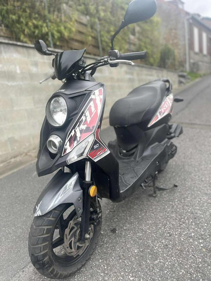 Sym crox classe A papier cle état très propre, Fietsen en Brommers, Scooters | SYM, Zo goed als nieuw, Overige modellen, Klasse A (25 km/u)