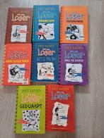 Het leven van een Loser, Jeff Kinney, 8 boeken, Boeken, Humor, Ophalen, Zo goed als nieuw