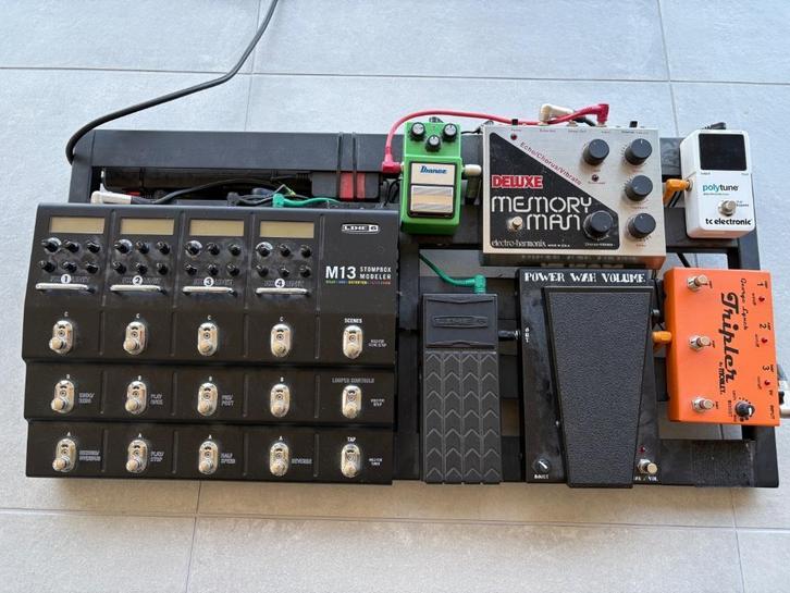 Effectenpedalen - Pedalboard Pedal Train, Muziek en Instrumenten, Effecten, Gebruikt, Distortion, Overdrive of Fuzz, Overige typen