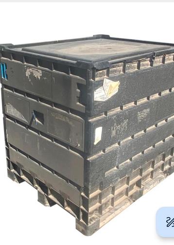 Gebruikte opvouwbare palletcontainer 100 x 120 x 116 cm beschikbaar voor biedingen