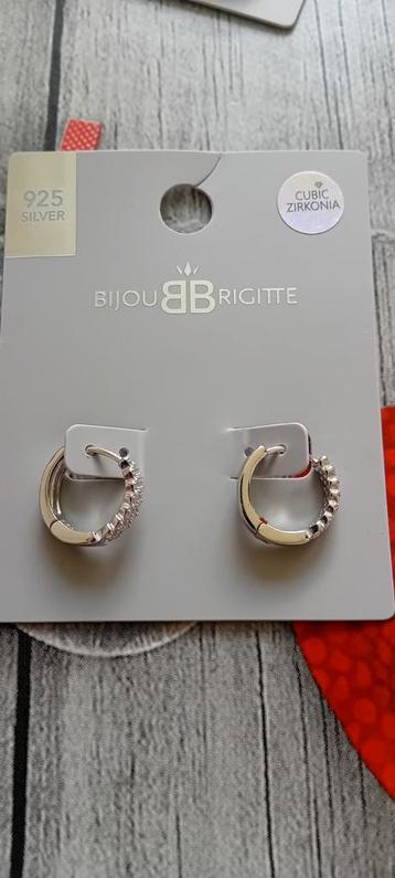 Boucles d'oreilles en argent, Enlèvement ou Envoi, Comme neuf