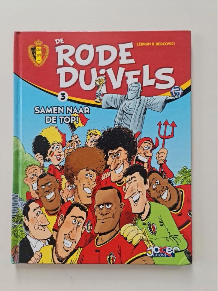 Strips : de rode duivels ( 3 stuks ), Boeken, Stripverhalen, Zo goed als nieuw, Ophalen of Verzenden