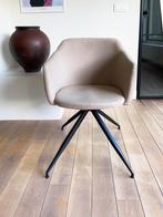 Armstoel Juntoo - Taupe/Beige, Huis en Inrichting, Stoelen, Ophalen, Overige kleuren, Modern / tijdloos, Zo goed als nieuw