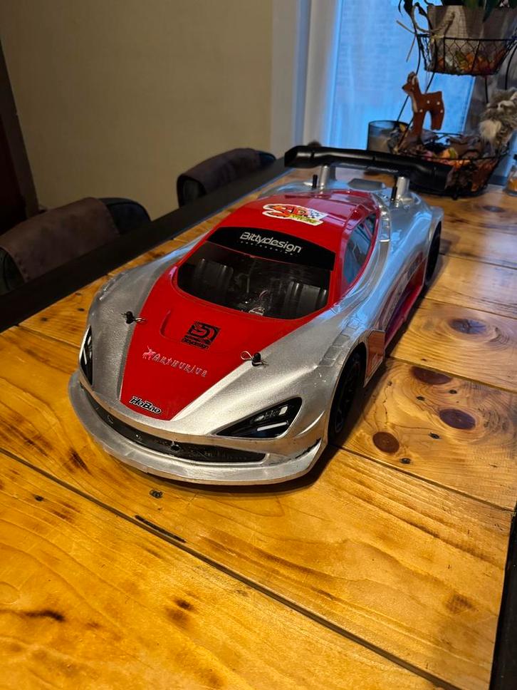 Hobao hyper vte2 v2 1/7, Hobby & Loisirs créatifs, Modélisme | Radiocommandé & Téléguidé | Voitures, Comme neuf, Enlèvement ou Envoi