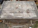 STEENSCHOTTEN HOUTEN PANELEN, Ophalen, Gebruikt