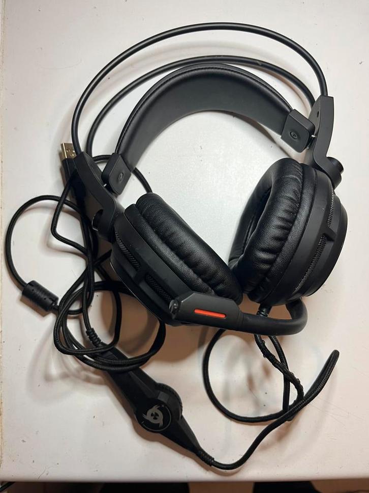 KLIM Puma – Casque gamer, côté gauche faible, Computers en Software, Headsets, Zo goed als nieuw, Gaming headset, Ophalen of Verzenden