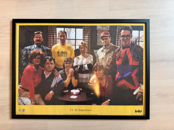 Fc de kampioenen: Groepsfoto, Verzamelen, Film en Tv, Nieuw, Tv, Poster, Ophalen of Verzenden