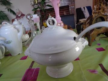 Soupière faience, Enlèvement