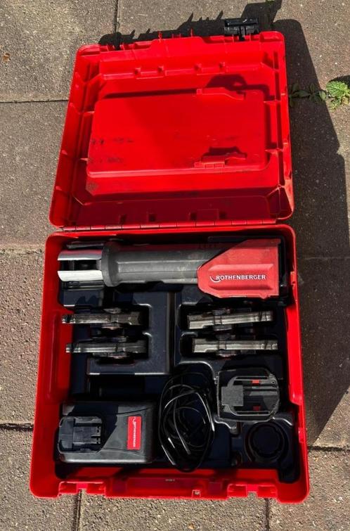 Rothenberger Romax pers set, Doe-het-zelf en Bouw, Gereedschap | Machine-onderdelen en Toebehoren, Gebruikt, Ophalen