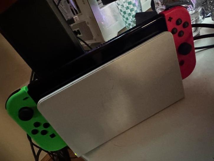 Nintendo Switch OLED, Games en Spelcomputers, Spelcomputers | Nintendo Switch, Zo goed als nieuw, Switch OLED, Ophalen