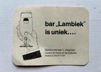 sticker van bar Lambiek Haarlem (NL), Verzenden, Zo goed als nieuw