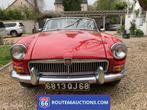 MG MGB Cabriolet | 1966 | Route 66 Auctions, Auto's, Zwart, Bedrijf, Handgeschakeld, Overige carrosserie