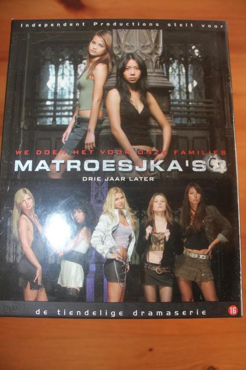 Matroesjka's       seizoen 1-2          Knappe Vlaamse serie, Cd's en Dvd's, Dvd's | Tv en Series, Zo goed als nieuw, Drama, Vanaf 16 jaar