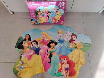 Disney grote vloer puzzel 250 stukken 100x70, Enlèvement, Plus de 50 pièces, Utilisé