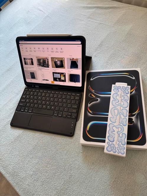 Ipad pro 11” 2024 m4 512gb + 5G, Computers en Software, Apple iPads, Zo goed als nieuw, Apple iPad Pro, Wi-Fi en Mobiel internet