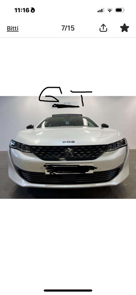 Peugeot 508 GT - line, Auto's, Peugeot, Particulier, 360° camera, ABS, Achteruitrijcamera, Adaptieve lichten, Adaptive Cruise Control