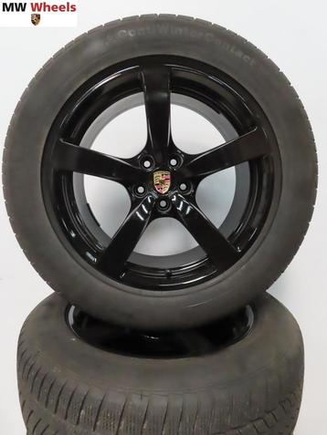 Originele Porsche Macan 18 inch velgen met winterbanden  beschikbaar voor biedingen