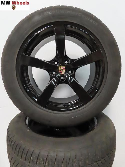 Originele Porsche Macan 18 inch velgen met winterbanden, Auto-onderdelen, Banden en Velgen, Banden en Velgen, Winterbanden, 18 inch