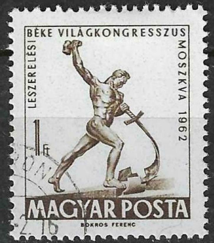 Hongarije 1962 - Yvert 1514 - Ontwapeninscongres  (ST), Postzegels en Munten, Postzegels | Europa | Hongarije, Verzenden