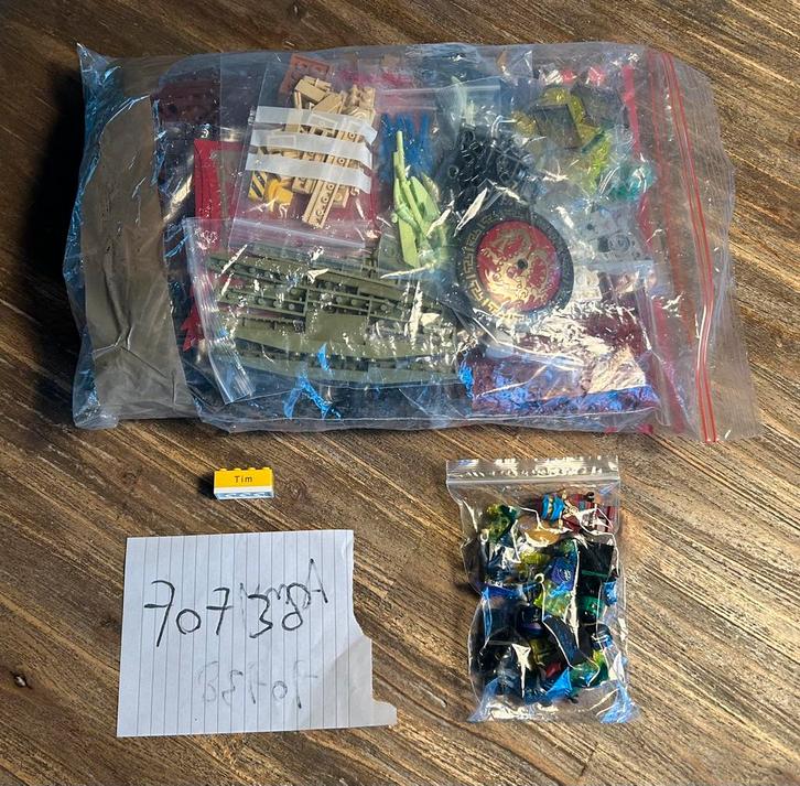 Lego Ninjago / 70738 Final Flight of Destiny's Bounty, Kinderen en Baby's, Speelgoed | Duplo en Lego, Zo goed als nieuw, Lego