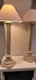 Prachtige unieke tafellampen in prachtige porcelaine !, Ophalen of Verzenden, Zo goed als nieuw