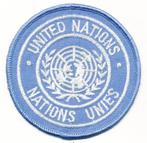 (m46) United Nations badge, opnaai type, Verzamelen, Ophalen of Verzenden