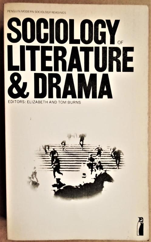 Sociology of Literature & Drama: Selected readings - 1973, Boeken, Psychologie, Gelezen, Sociale psychologie, Ophalen of Verzenden