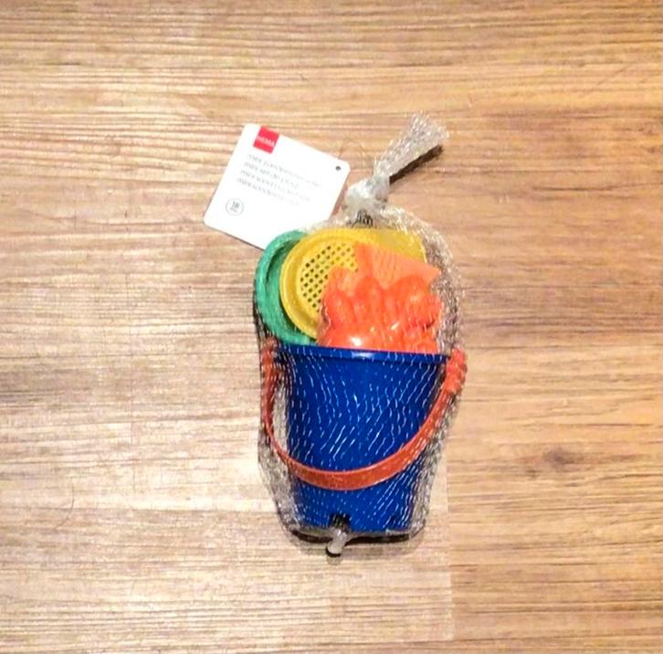 Hema Mini zandemmersetje, Kinderen en Baby's, Speelgoed | Buiten | Zandbakken, Zo goed als nieuw, Ophalen of Verzenden