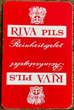 Carte à jouer RIVA PILS, Enlèvement ou Envoi, Comme neuf, Carte(s) à jouer