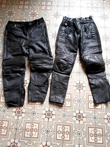 Pantalons de moto cuir, Enlèvement