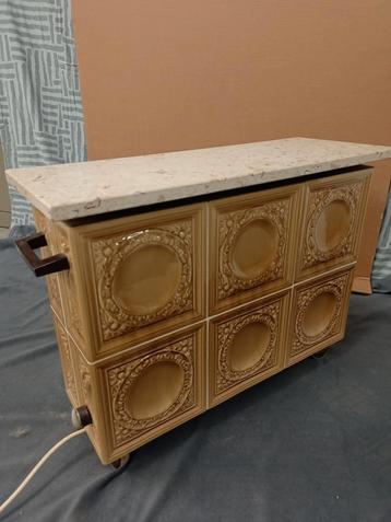 Vintage elektrische kachel  beschikbaar voor biedingen