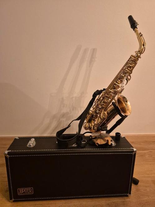 Saxofoon Jupiter, Muziek en Instrumenten, Blaasinstrumenten | Saxofoons, Gebruikt, Ophalen