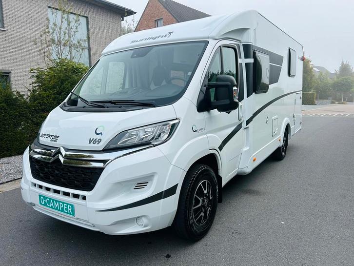 ‼️sunlight ‼️duitse makkelij‼️600 kg laadvermogen‼️, Caravans en Kamperen, Mobilhomes, Bedrijf, tot en met 3, Half-integraal, Sunlight