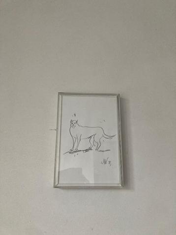 tekening hond josé vermeersch beschikbaar voor biedingen