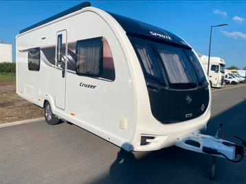 Sprite Cruzer 495 SR, Top, Airco, Mover, Cas lui, Sat, Jusqu'à 4, Poêle, 6 à 7 mètres, Entreprise