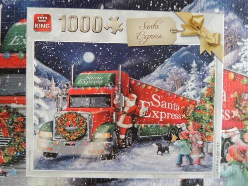 Puzzle 1000 pièces - Santa Express, Hobby & Loisirs créatifs, Sport cérébral & Puzzles, Puzzle, Enlèvement